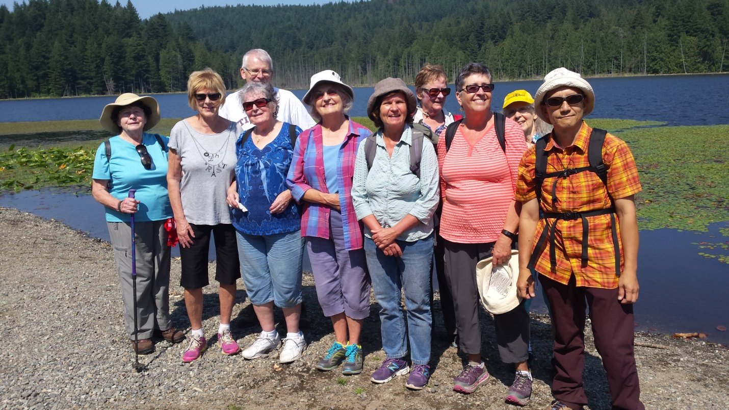 2015-August: The Elders Council for BC Parks outing at Killarney Lake